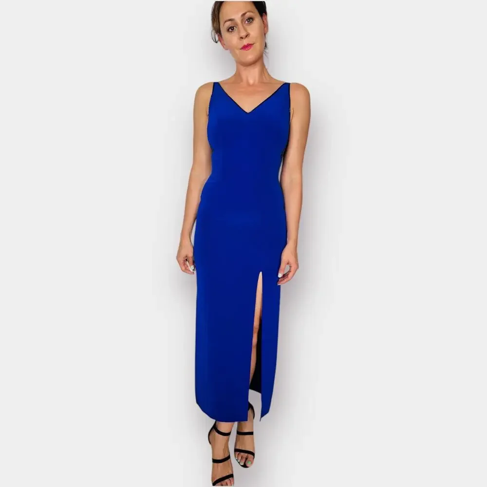 90s NiteLine‎ Blue Formal Dress